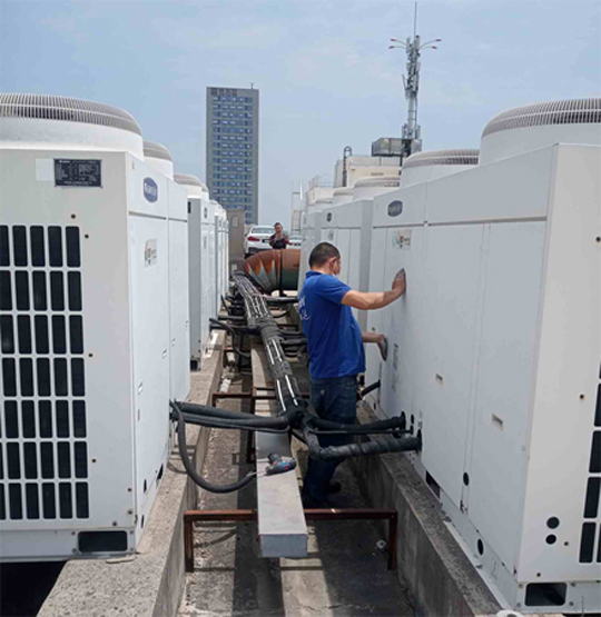 丹阳中央空调制热和不制冷系统维修方法